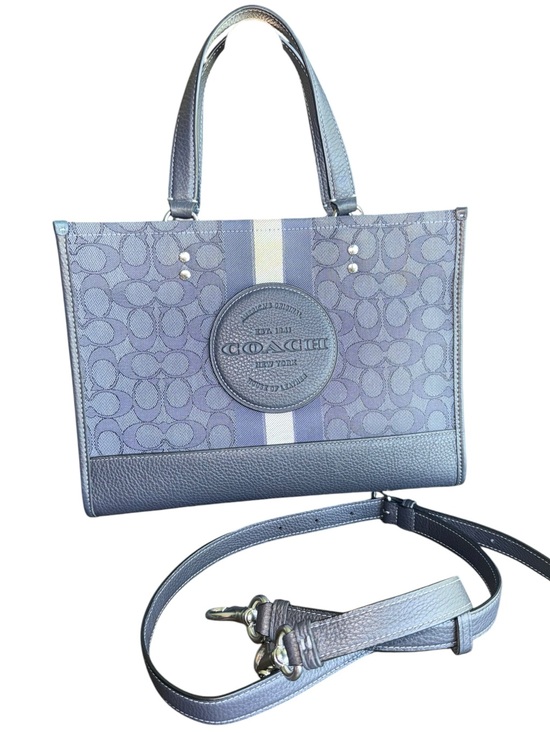Coach Handbags - Coach Dempsey Carryall Tote 22 in Signature Jacquard